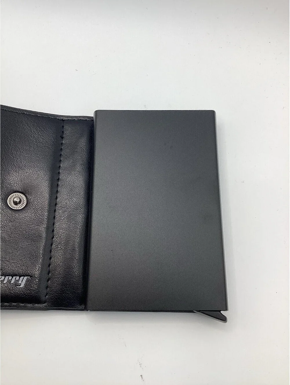 Men Leather Wallet ID Card Holder Purse Trifold Clutch Zipper Coin Money Purse